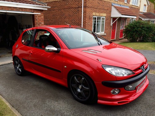 416bhp Peugeot 206 gti