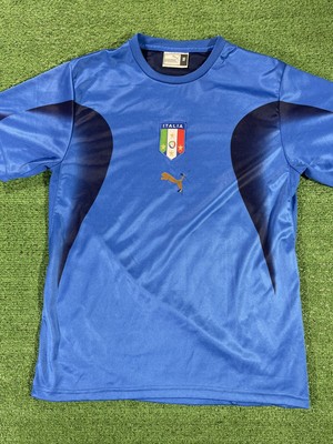 Puma Italia FIGC Blue Soccer Jersey 