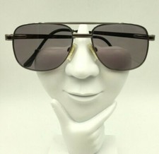 Vintage Looking Glass 8510 Titanium Gunmetal Pilot Sunglasses FRAMES ONLY