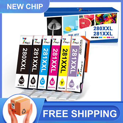 #ad PGI 280XXL CLI 281XXL Ink Cartridge chip for Canon TS6320 TR8520 TR8620 TR8622 $8.88
