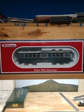 Williams O scale Peter Witt Streetcar - Brooklyn & Queens Transit - NEW