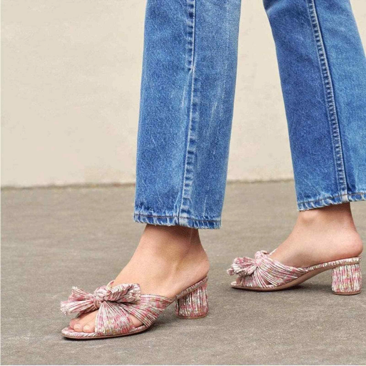 Loeffler randall store knot mule