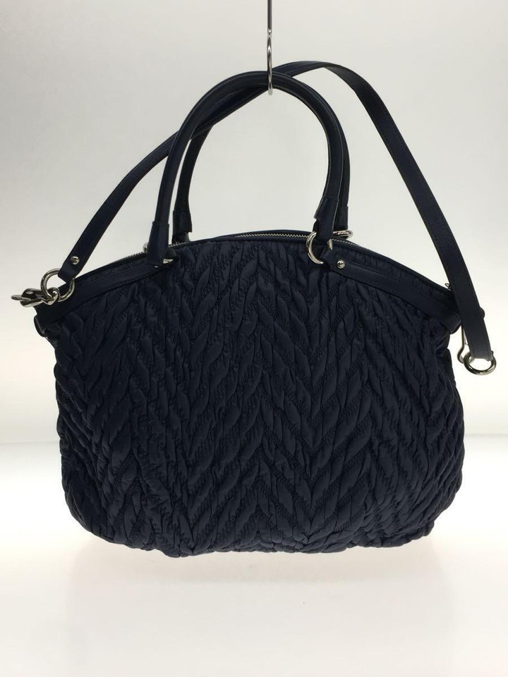 COACH Shoulder Bag Nylon NVY 18634 70th Anniversary Madison eBay