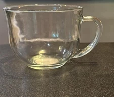 Greenbrier 1 X Large Clear Coffee, Tea or Soup Mug, 16 Oz