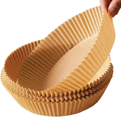 Air Fryer Disposable Paper Liner, Oil-Proof Water-Proof Cooking Baking Roasti...