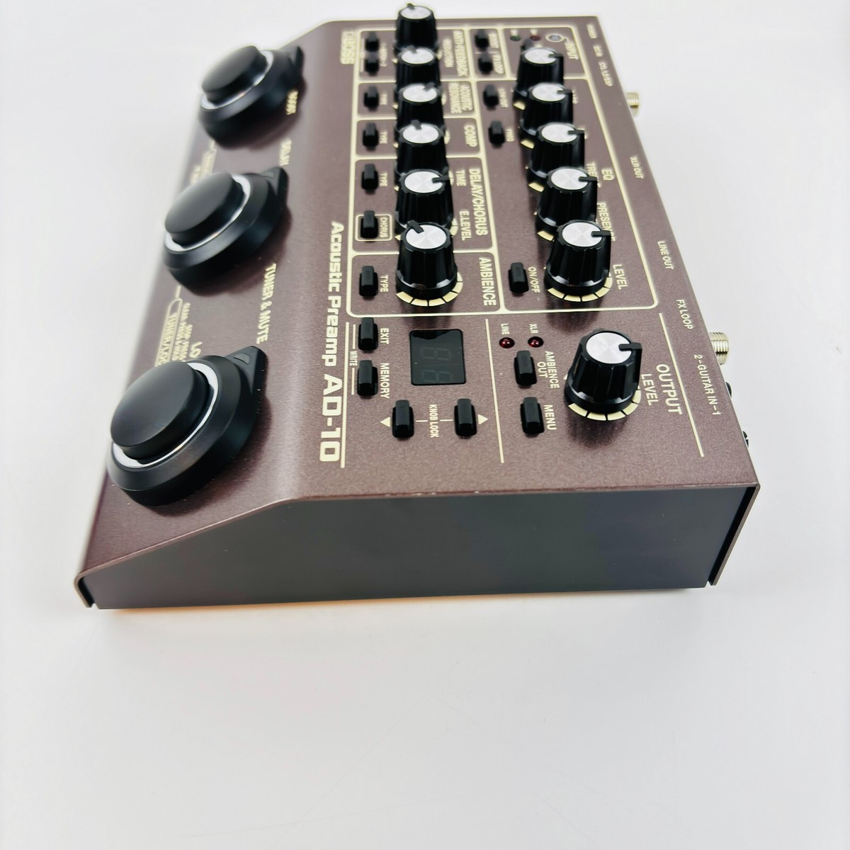 Boss AD-10 Acoustic Preamp Guitar Processor Effects Pedal