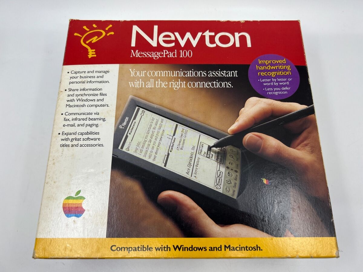 Original Apple Newton Messagepad 100 Manuals and Pens For Original Apple Newton Messagepad 100 Manuals and Pens For