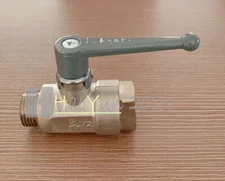 1pc new for External/Internal Thread Straight Ball Valve 0401 13 21