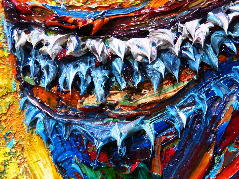 MASCARILLA AFRICANA AL ÓLEO█PINTURA REALISMO ARTE█FIRMADA VINTAGE ORIGINAL IMPRESIONISTA POP Foto 2 de 4