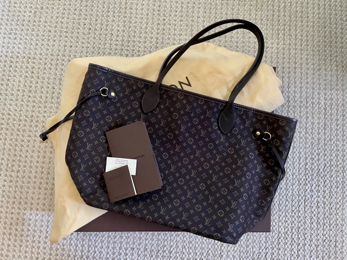 Authentic Louis Vuitton MM Neverfull Monogram Black