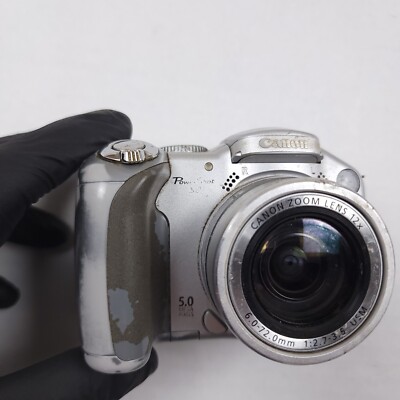 CANON　PC1130 Canon PowerShot S2 IS PC 1130 Silver 12x Optical Zoom
