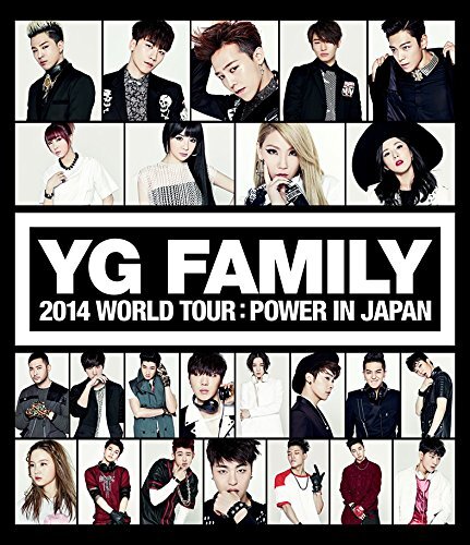 YGFAMILY ブルーレイディスク Blu-ray YG FAMILY WORLD TOUR 2014 POWER in Japan Standard Ed. AVXY