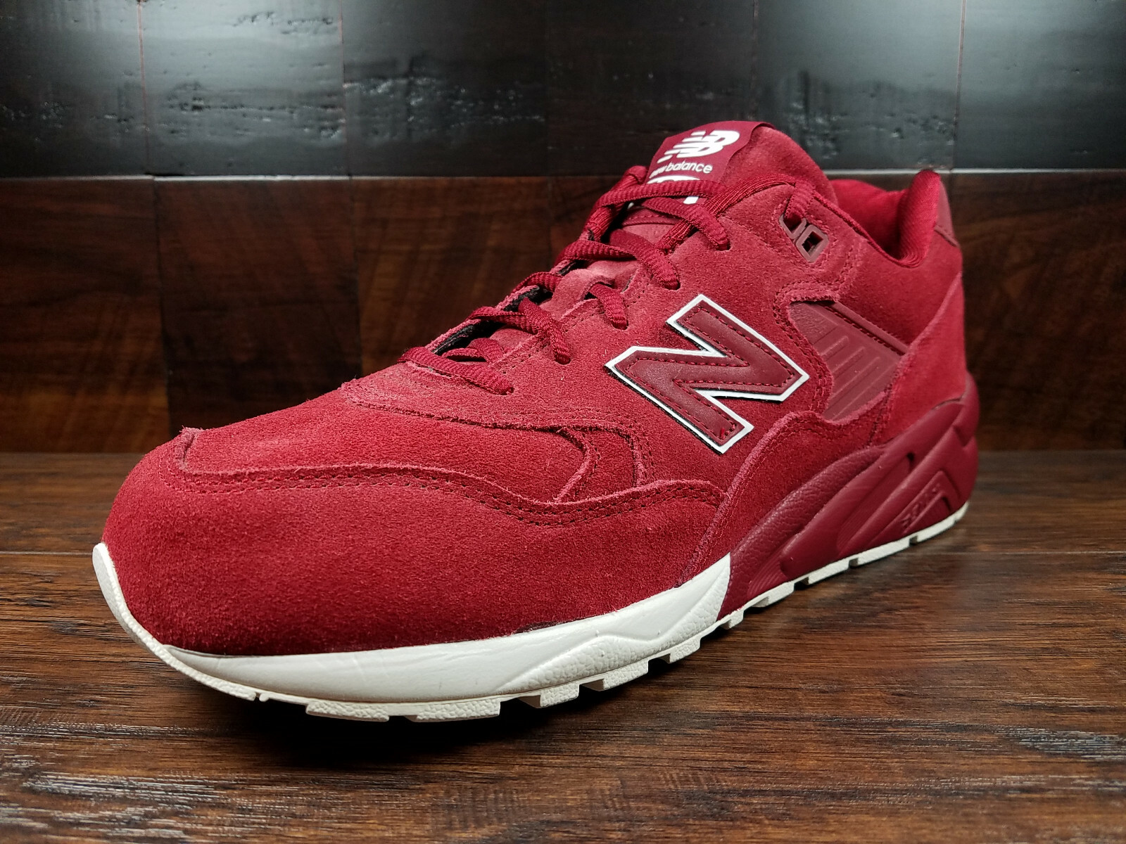 New Balance Mrt580br Rev Lite Elite Edition Brick Red White 580 Mens 90 039 S Ebay