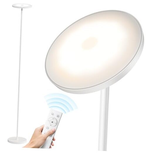 Floor Lamps for Living Room, 32W/3000LM Super Bright LED Floor Lamp with White