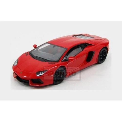 1:18 WELLY Lamborghini Aventador Lp700-4 2011 Arancio Argos Orange Met WE18041OR - Immagine 2 di 2