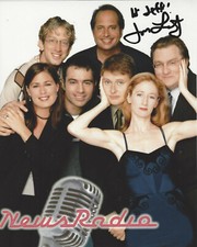 JON LOVITZ SIGNED AUTHENTIC 'NEWSRADIO' 8X10 PHOTO w/COA SATURDAY NIGHT LIVE SNL