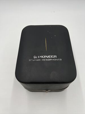 Pioneer SE-50 Stereo Headphones 2 Way With Case Vintage Made in Japan Working
