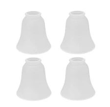 Aspen Creative 23046-4A Transitional Style Bell Shaped Frosted Shade, 2-1/8" ...