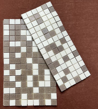 1 foglio = 225 pietre 20x20 mm BISAZZA mosaico in vetro - miscela "Le Gemme" grigio marrone