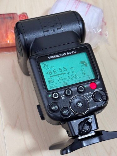 Used Nikon Speedlight SB-910 Shoe Mount Flash From JAPAN - Picture 3 of 8