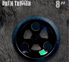 8 3-Trigger plate Tray w Rim Zone for Roland Alesis Acoustic Drum