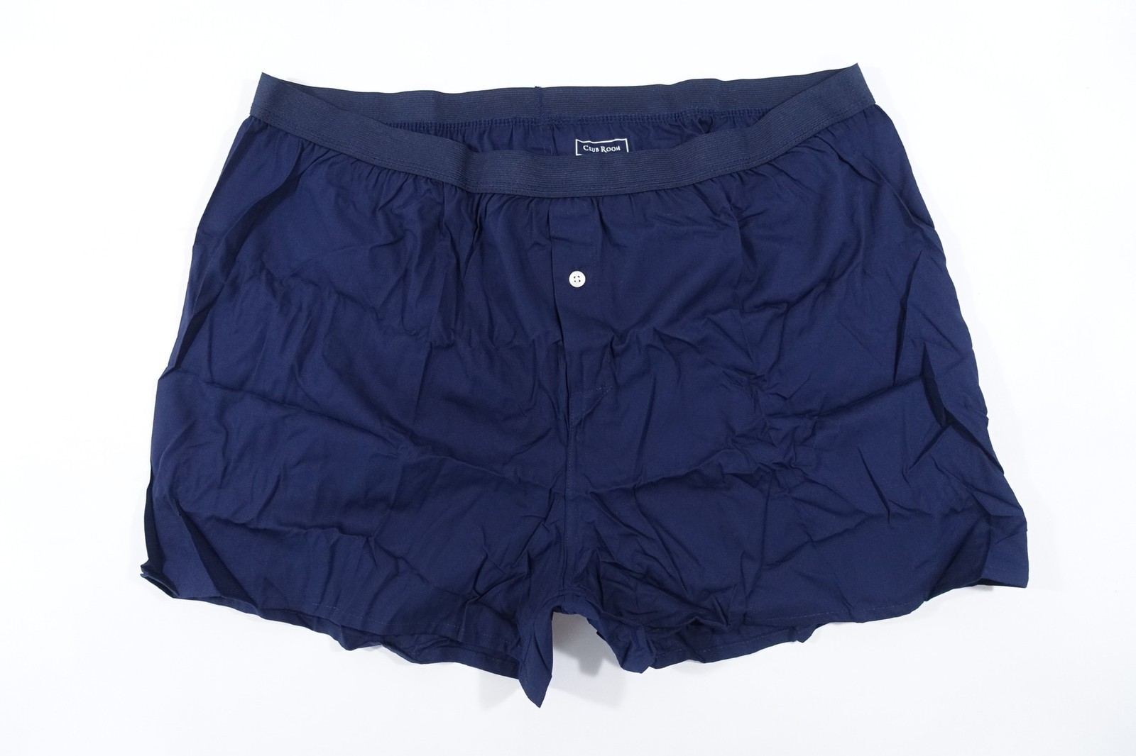 Club Room Mens Cotton Boxer Shorts Navy Blue Small 2690₽