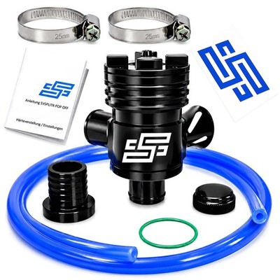 Blow Pop Off Ventil passend für Audi A3 S3 8L TT 8N 1.8T 2.7T A4 A6 4B VW Golf 4