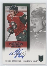 2013-14 Playoff Contenders Ticket /50 Mikael Granlund (Variation) Rookie Auto RC