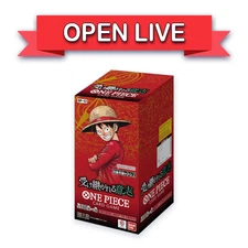 Open Live One Piece TCG OP-13 Carrying on His Will Booster Box Japanese Sealed