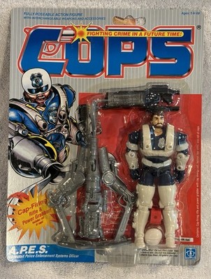 1988 Hasbro Cops N Crooks A.P.E.S. APES  MOC Sealed Action Figure C.O.P.S.