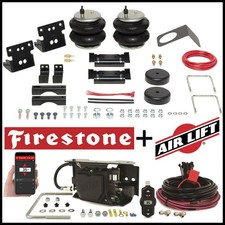 Firestone Rear Air Spring Bags Air Lift Compressor Kit Fit 03-13 Ram 2500 3500
