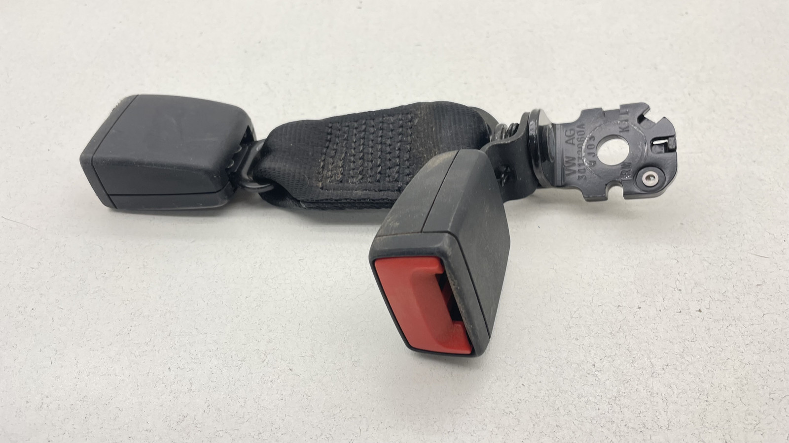 2017-2023 AUDI A4 Rear Left Side Seat Belt Double Buckle OEM #34172060A