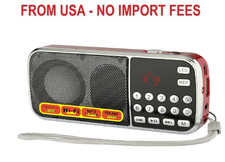 Mfine Portable Mini USB FM Radio Speaker Music Player Micro SD/TF Card For PC iP