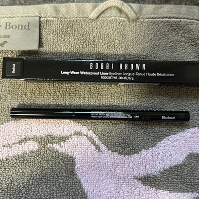 Bobbi Brown Long-Wear Waterproof Liner Eyeliner Blackout Neu im Karton Full Size Authentic