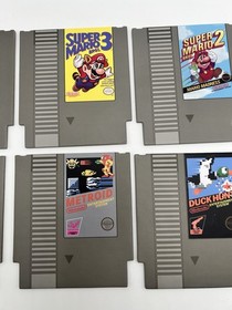 Nintendo Official NES 8 Coasters Super Mario Metroid Zelda Donkey Kong New Game