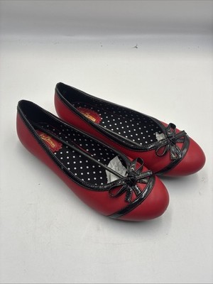 Joe Brown Slipper rote Ballerinas - Gr. 6 schöner Zustand mit Karton