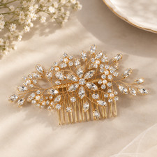 Icy Vine Bridal Hair Comb Wedding Fashion Jewelry