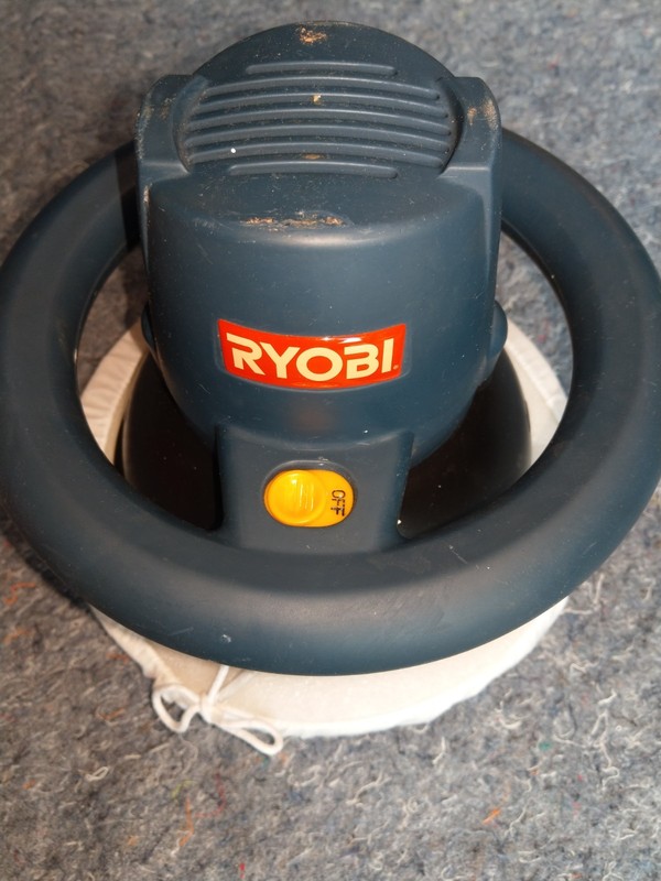 Ryobi RB 101 10" (254mm) Orbital Buffer Corded Car Polisher/Buffer Tested Works!