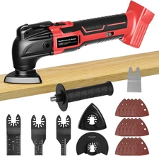 Cordless Oscillating Tool for Milwaukee 18V Battery, Oscillating Multi Tool Kit 