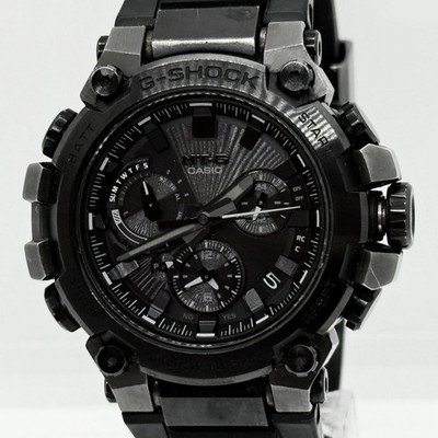 Casio G-SHOCK MTG-B3000B-1AJF MT-G Solar Bluetooth Schwarz Edelstahl Funktion...