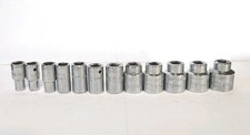 Mac Tools 12pc 14 Drive 6pt Shallow Socket Set M6 Metric Usa 5mm-15mm 5.5mm Mac Tools 12pc 14 Drive 6pt Shallow Socket Set M6 Metric Usa 5mm-15mm 5.5mm