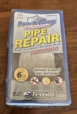 Pow-R Wrap Plumbing Pipe Leak Repair 4-in. x 252-in. - Works on up to 6" Pipe!