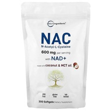 NAC With NAD , 300 Softgels