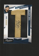2010 Panini Prestige Golden Tate #8 Collegiate Lettermen 