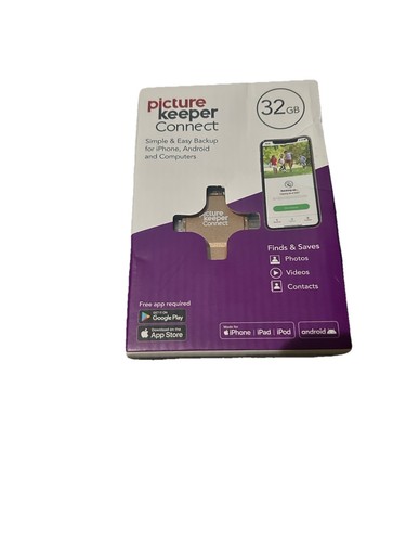 Picture keeper Connect For Iphone And Android 32GB - New In Box