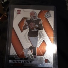 2025 Panini Mosaic Shedeur Sanders #302 Rookie Cleveland Browns NFL