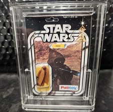 CUSTOM Star Wars VCJ PALITOY 12 Back A Mini Vintage Jawa in acrylic case