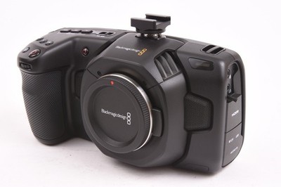 Blackmagic Pocket 4k Pocket Cinema Camera Body M4/3 Mount #T-04611