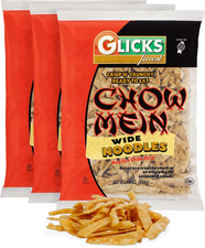 Glicks Wide Chow Mein Noodles, 10Oz (3 Pack),...
