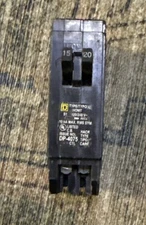 Square D HOMT1520CP AC Single-Pole Tandem Circuit Breaker 15-20A 120/240V